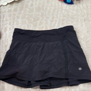 Lululemon Athletica Black Mini Skirt